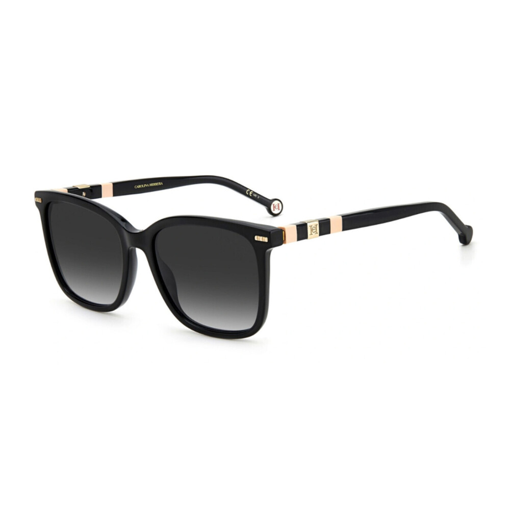 NEW Carolina Herrera CH 0045/S 03H29O Black Sunglasses authentic
